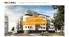 Desktop Screenshot of msbau.at